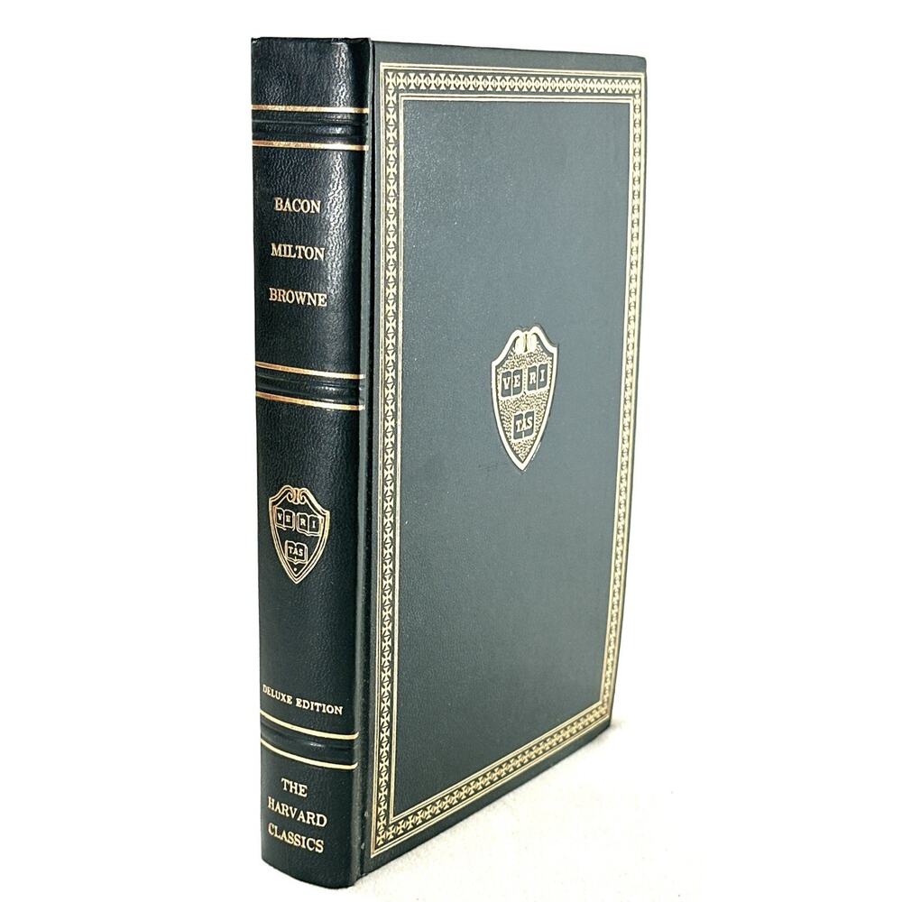 The Harvard Classics Bacon Milton Browne Deluxe Edition 1969 Collier